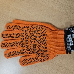 Cimdi ECO, PVC punktojums vienā pusē, izmērs 10 DNIPRO-M Cimdi ECO, PVC punktojums vienā pusē, izmērs 10 DNIPRO-M